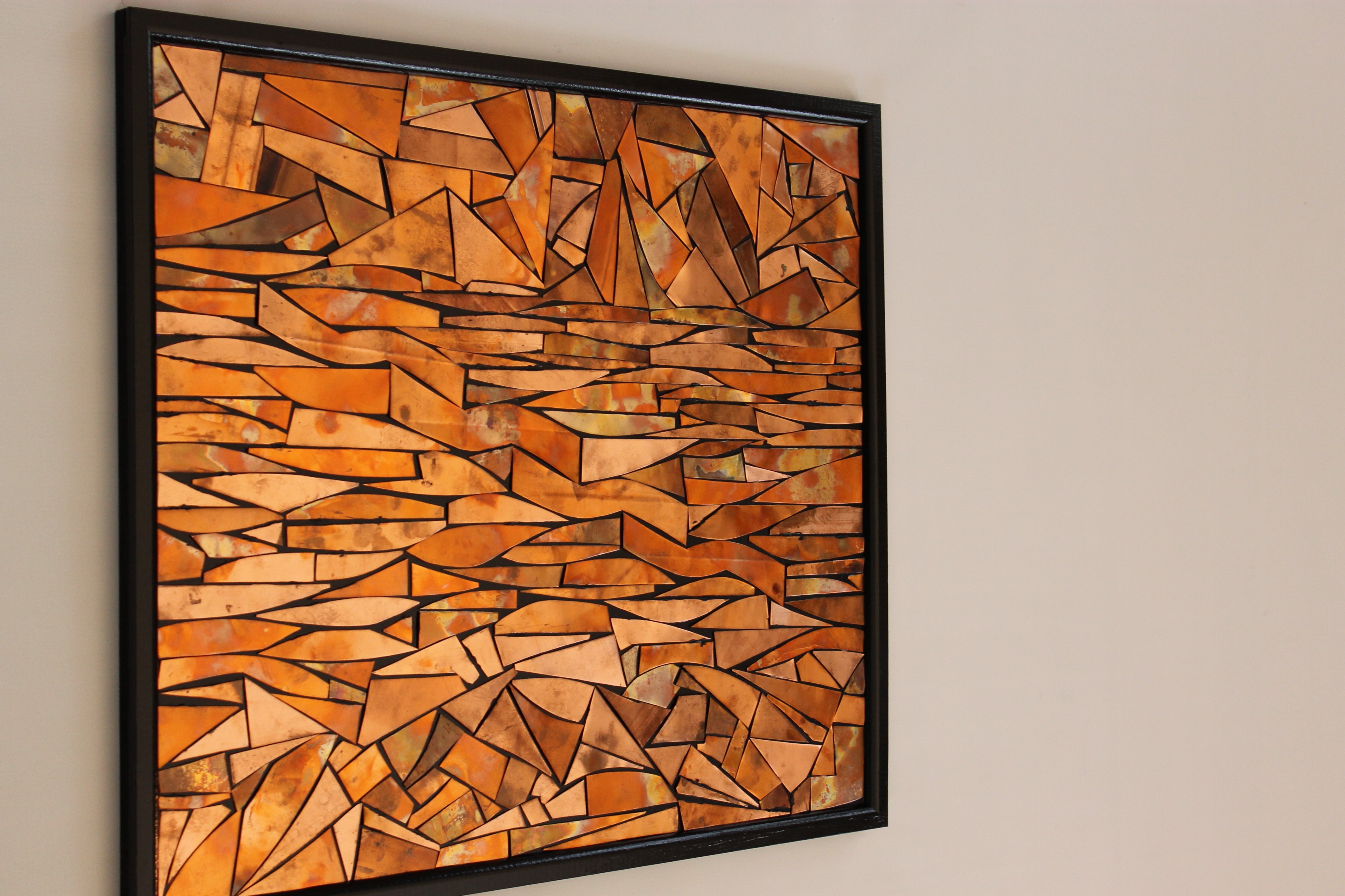 copper abstract art picture Home of Copper Art