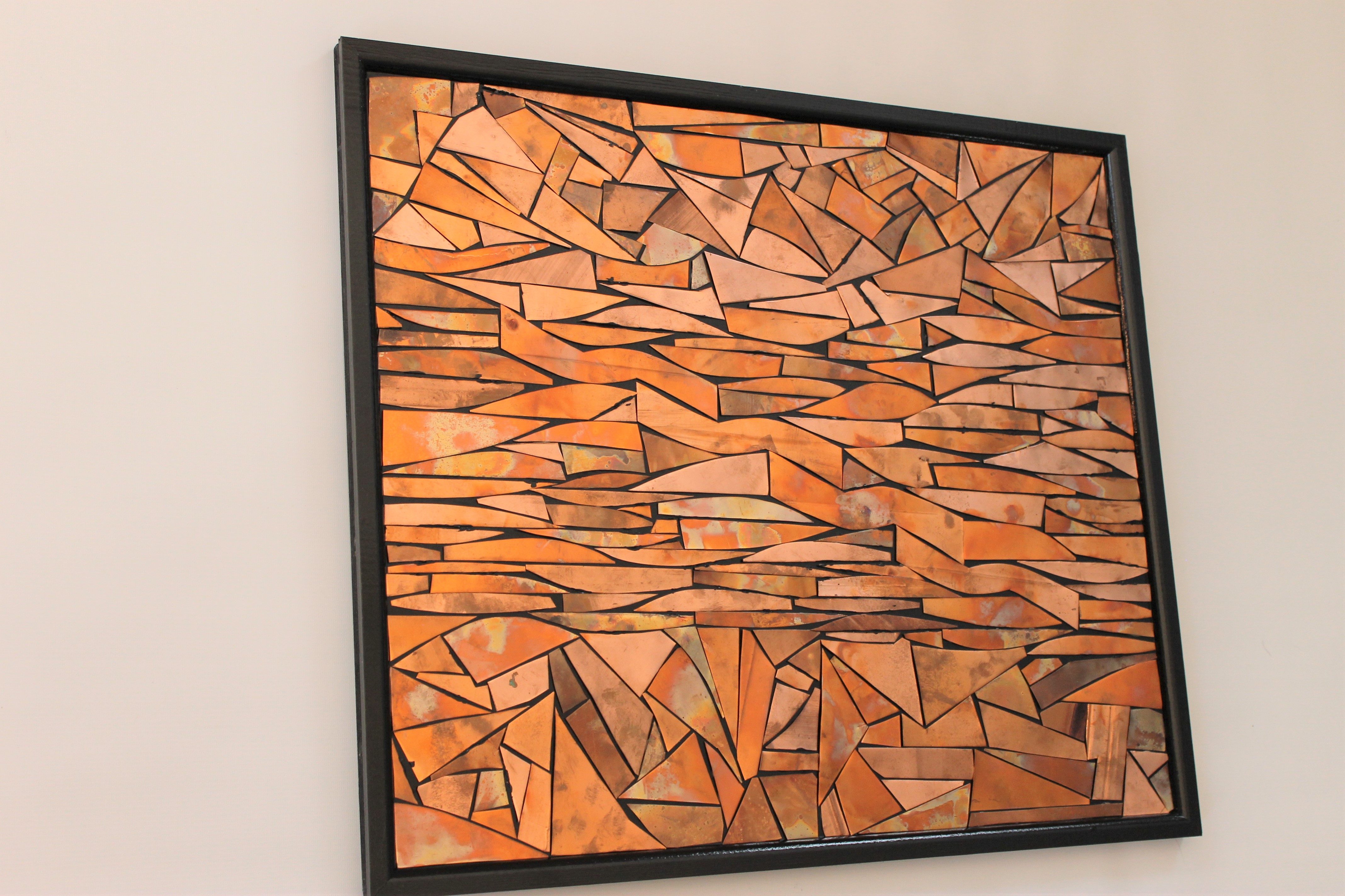 copper abstract art picture Home of Copper Art