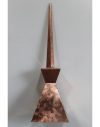 26" Copper Finial Spire