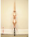 37" Copper Finial