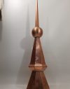 41" Copper Octagon Finial
