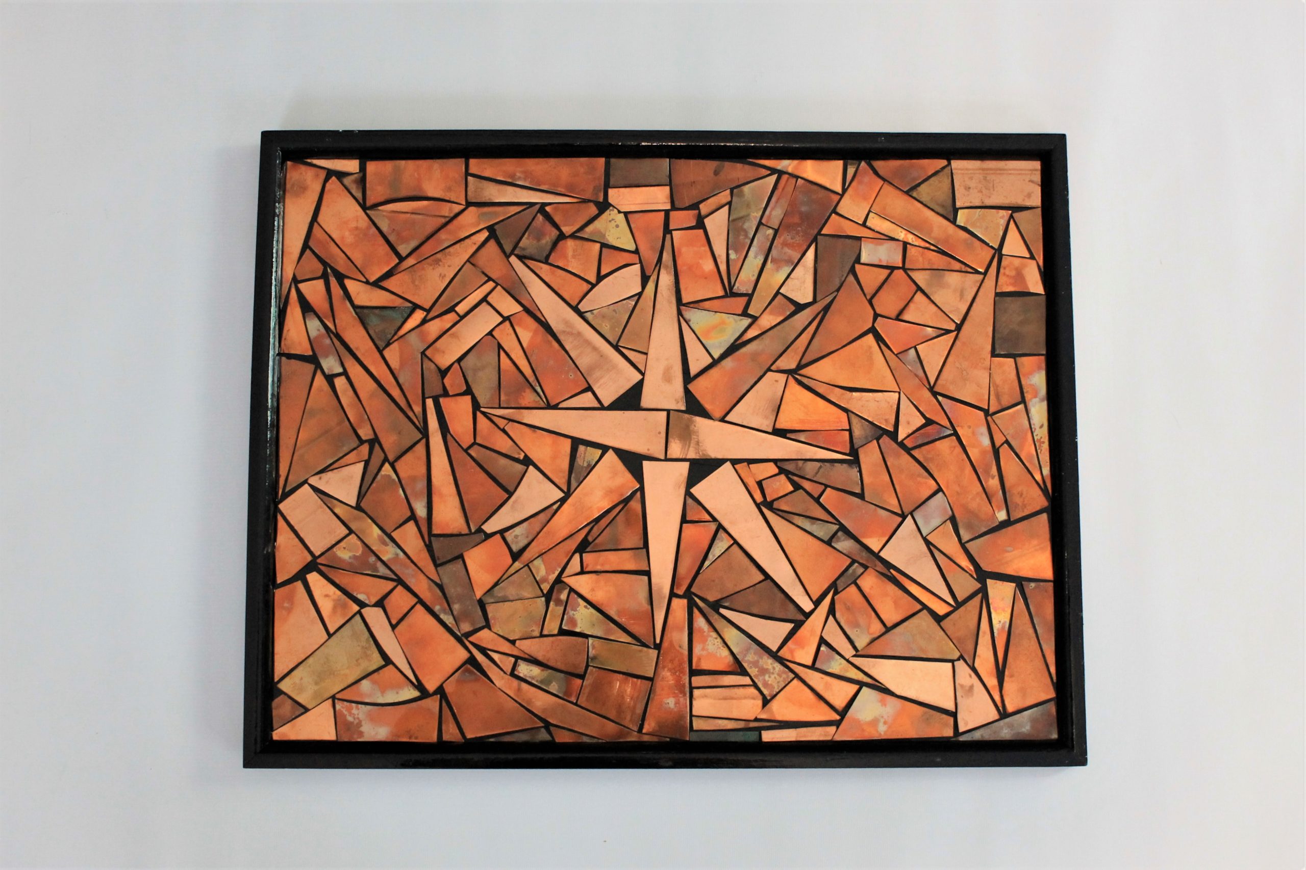 Abstract Copper Wall Sculpture 10 Home of Copper Art