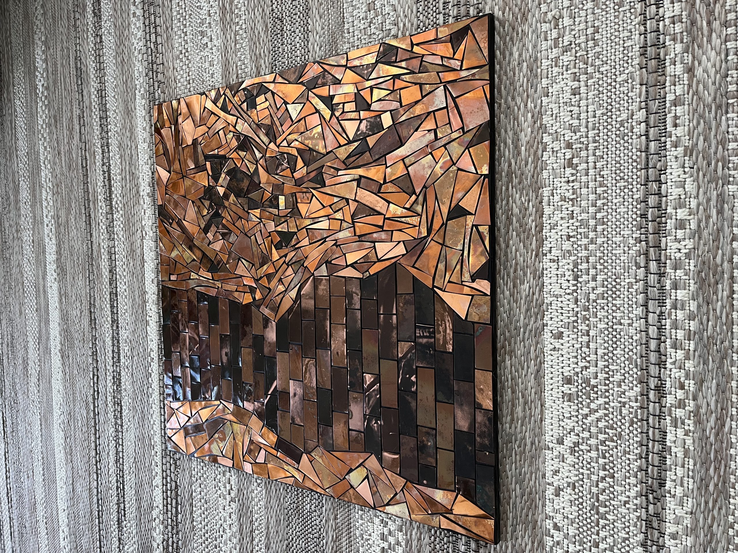 Framed Copper Wall Art. 112 - Image 5