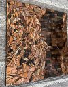 Framed Copper  Wall Art. 112