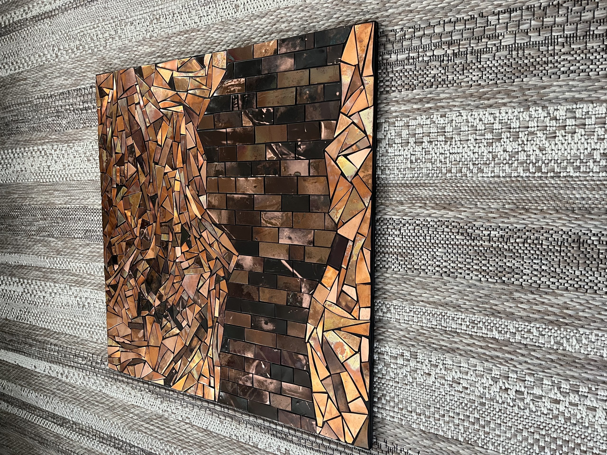 Framed Copper Wall Art. 112 - Image 3